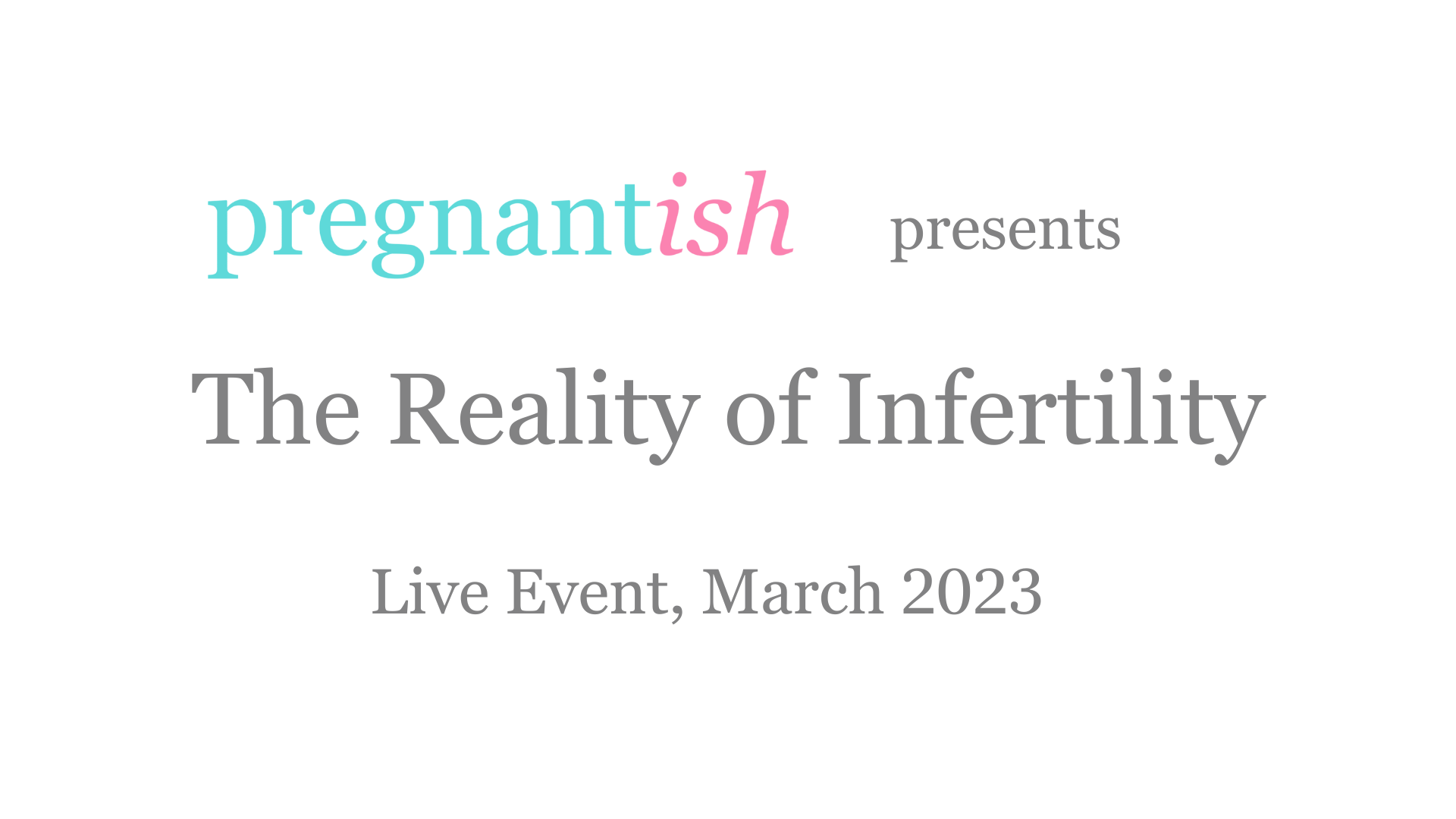 The Rally Live Sessions: Morning Keynote w/ Infertility Warrior